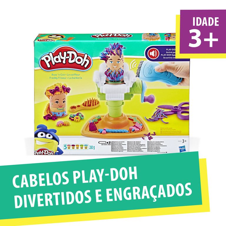 Massinha play doh barbearia divertida Clearance