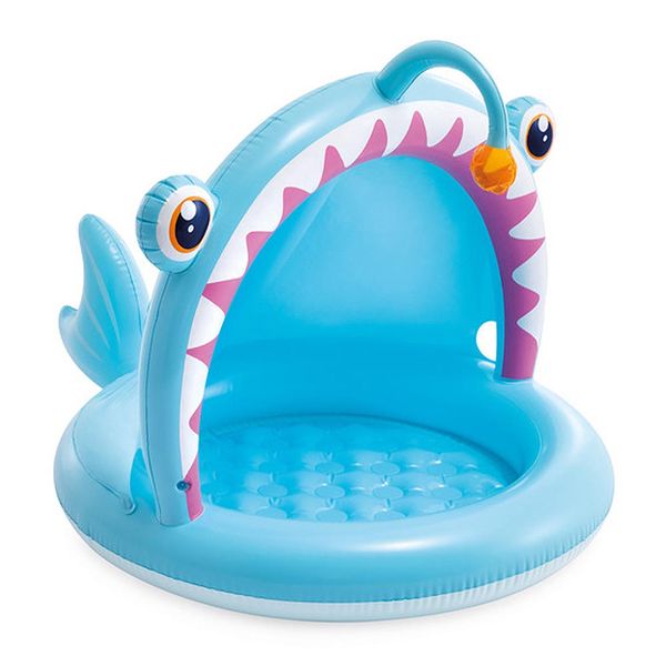 Piscina Inflável Infantil Peixinho Azul 45L Intex