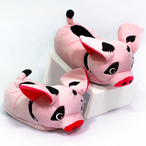 Pantufa Porquinho Pantufa 3D Porquinho - ZonaCriativa G / Rosa