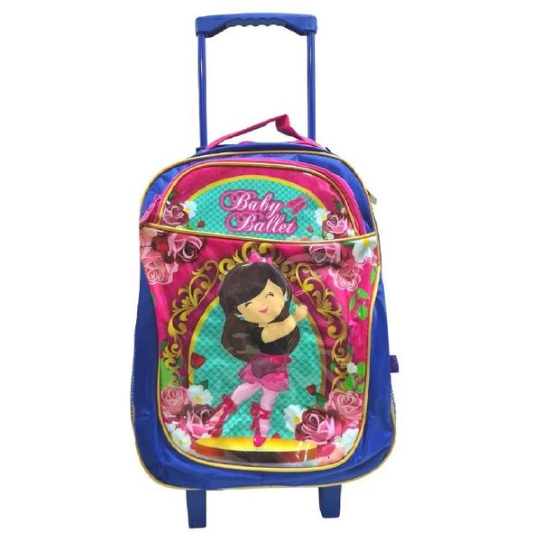 Mochila de Rodinha Baby Ballet BPD33514 Winth Azul