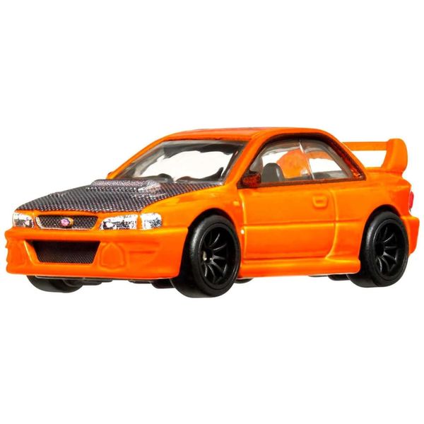 Carrinho de Brinquedo Subaru WRX Sti 22B da Hot Wheels para Crianças a Partir de 3 Anos, Mattel 110v