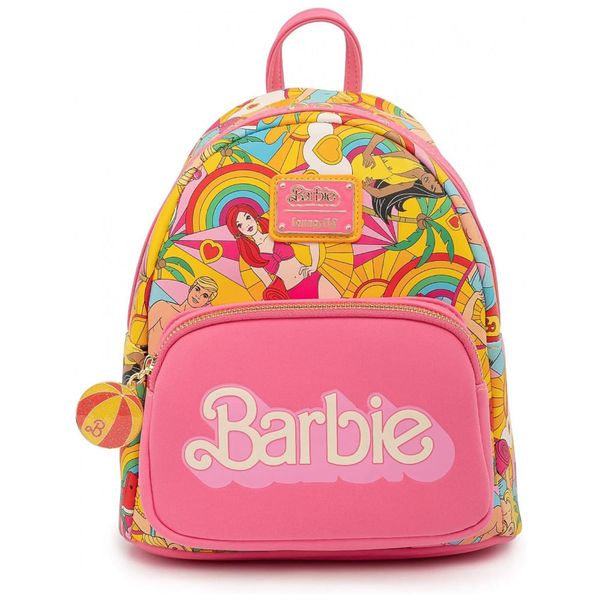 Mochila Escolar Infantil Barbie Verão para Crianças Maiores de 12 Anos, Rosa 110v