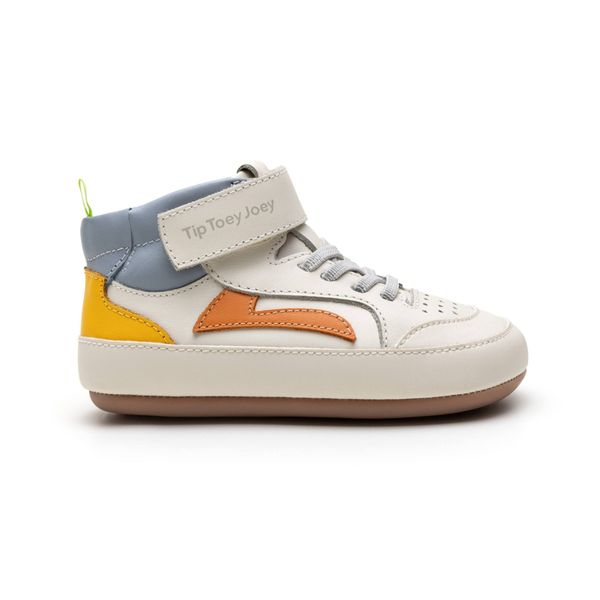 Tênis Cano Alto Infantil Tip Toey Joey High Top Tapioca 18 / bege