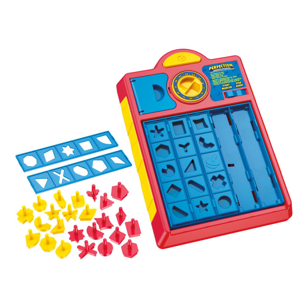 EXCLUSIVO - Jogo De Tabuleiro - Perfection - Hasbro