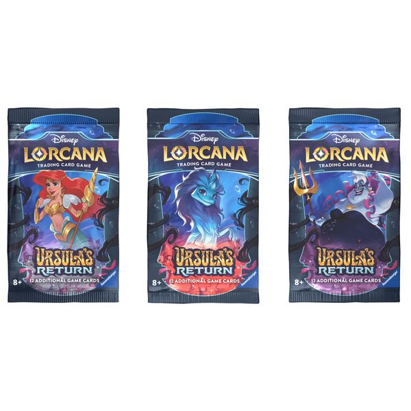 Booster Disney Lorcana Set 4 12 Cartas Ursula's Return