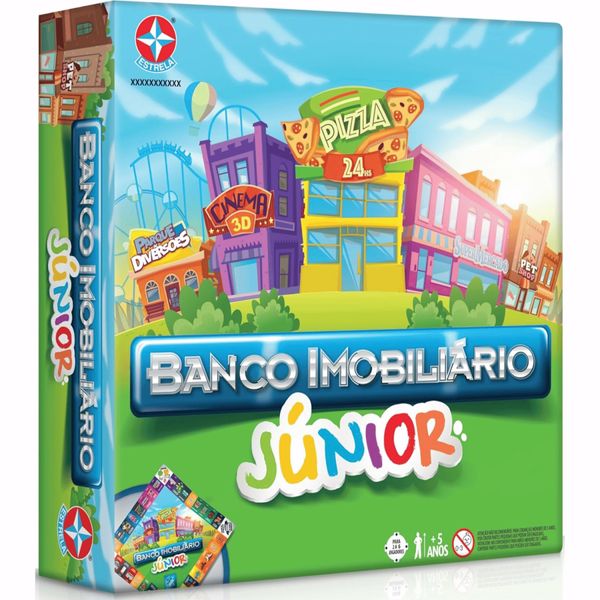 Jogo Banco Imobiliário Júnior - Estrela