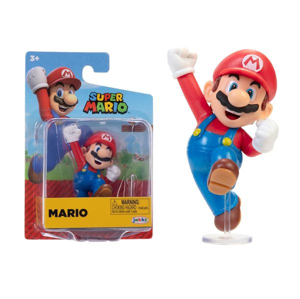 Mini Boneco Super Mario - 6 cm - Jakks