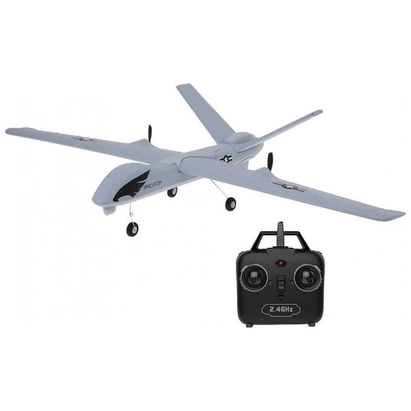 Z51 Avião de Controle Remoto 2.4G Design 2CH, Idade Recomendada 14, GOOLRC OXP4295118837461UT, Cinza 110v