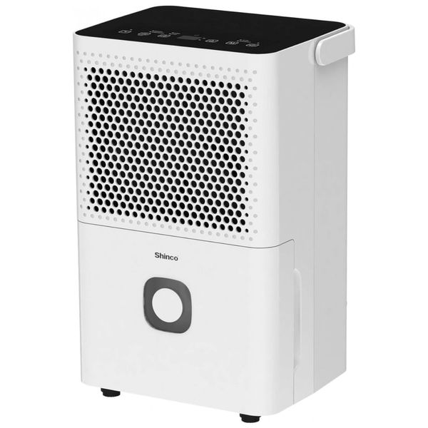 Desumidificador 1.5L até 140 m2 com Drenagem Automática, 110V, Shinco, Branco 110v
