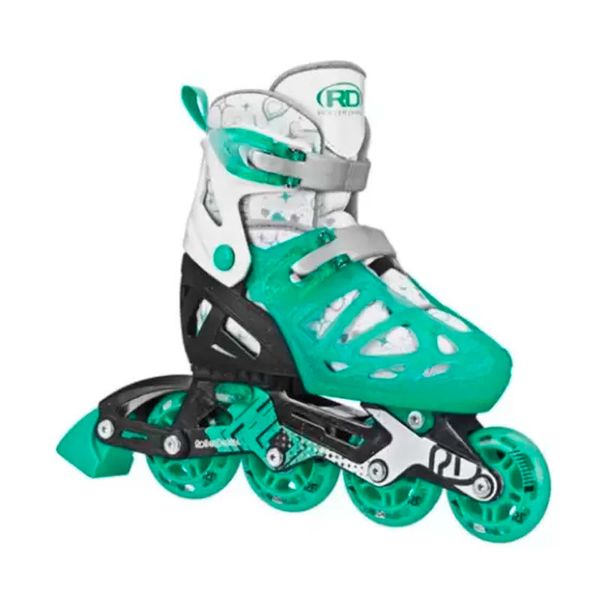 Patins Inline - Roller Derby Girl - M - Froes - Verde