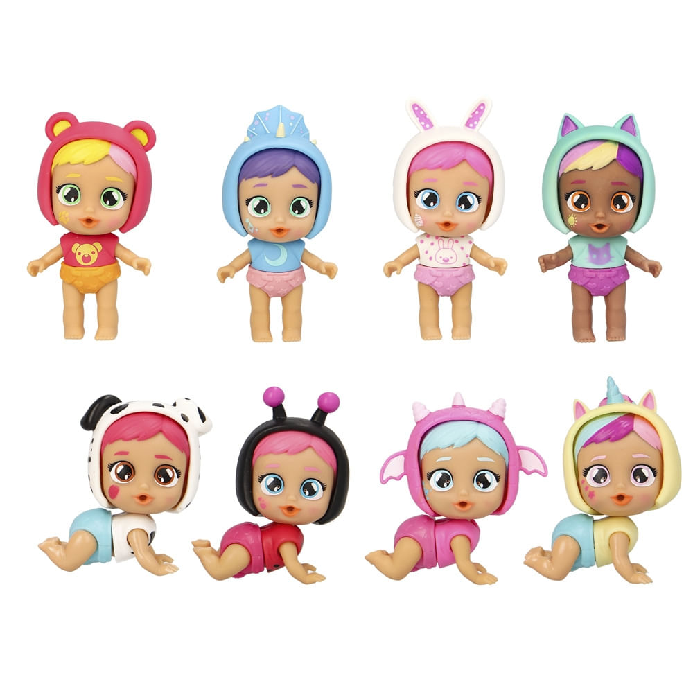 Mini Boneca - Cry Babies - Playtime Berçário - Modelos Sortidos - Multikids