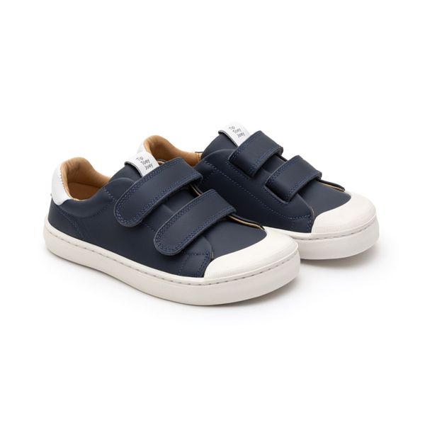 Tênis Infantil Ramp Azul Navy White Tip Toey Joey 29 / Azul