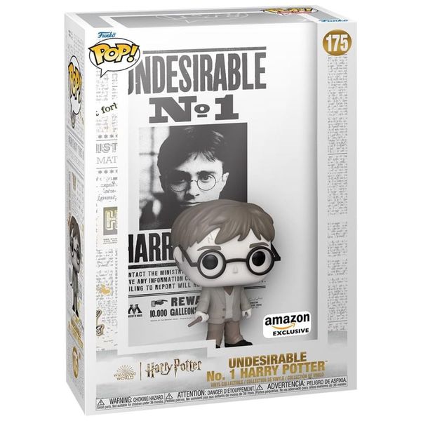 Funko Pop Caixa de Exposição Harry Potter - Cartaz de Procurado do Harry 110v