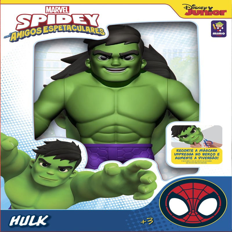 Boneco de Ação - Hulk - Marvel - Amazing Friends - Mimo