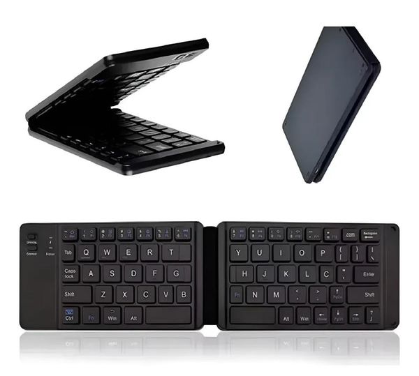Mini Teclado Dobrável de Bolso Para Celular Tablet e Notebook com Ç