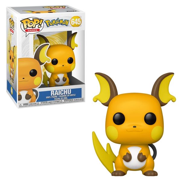 Figura de Vinil - Funko POP Games - Pokémon - Raichu - Candide