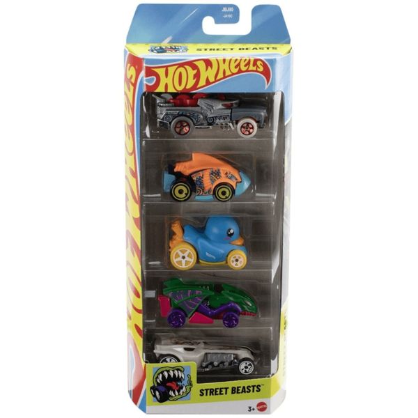 Carrinhos Hot Wheels Tooned JBJ90 c/5 Carros - Mattel