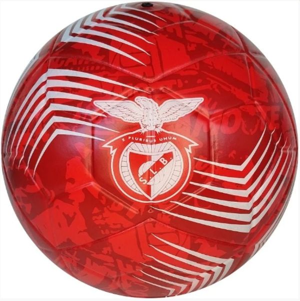 BOLA DE FUTEBOL PVC / PU NUMERO 5 VERMELHA BENFICA