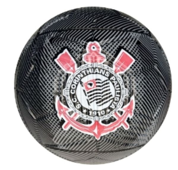 BOLA DE FUTEBOL PVC/PU PRO NUMERO 5 PRETA CORINTHIANS