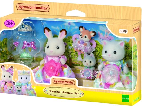 SYLVANIAN FAMILIES - CONJUNTO DAS PRINCESAS FLORIDAS