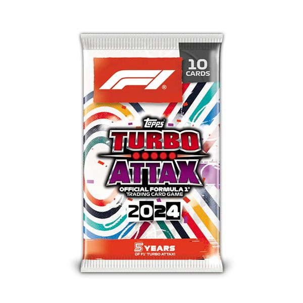 Envelope Turbo Attax Oficial Fórmula 1 - 2024 - Topps