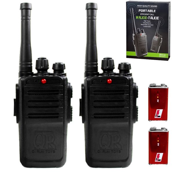 Walkie Talkie Infantil Radinho Fala de Verdade Função Fale e Ouça com Bateria