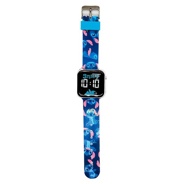 Relógio Digital - Disney - Stitch - Azul - Toyng