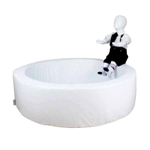 Piscina de Bolinhas 90cm diâmetro x 30cm Branco