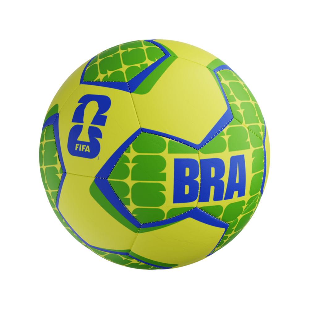 Bola De Futebol Fifa Paises Brasil 2026 Numero 5 Sportcom 0