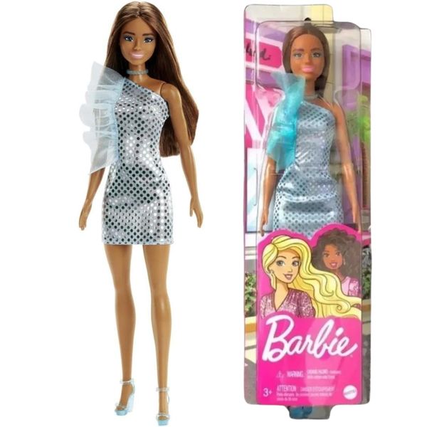 Boneca Barbie Glitz Mattel Fashion And Beauty Original 1magnus Azul