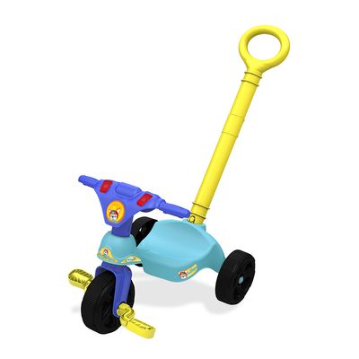 Triciclo-Fox-Racer-C--Empurrador---Azul---Xalingo-0