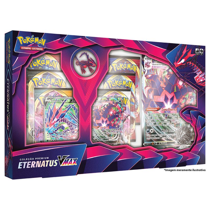 Cards Pokémon - Box Eternatus - Vmax - Copag - PBKIDS Mobile