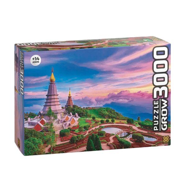 Quebra-Cabeça Puzzle Grow 3000 peças Tailândia