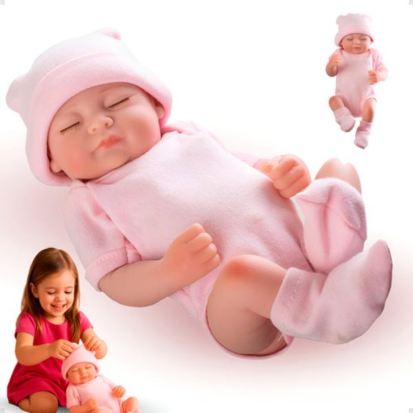 BONECA BEBE REBORN LAURA BABY ANGELS DREAM 10''