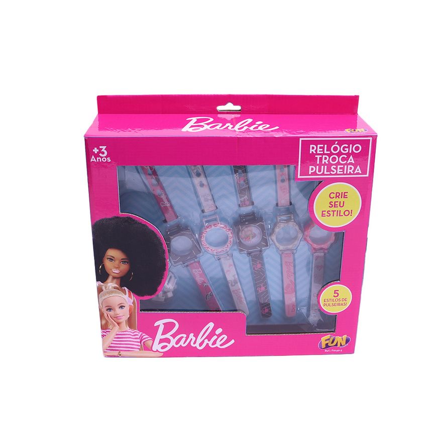 Relogio-Infantil---Barbie--Troca-Pulseiras-com-5-Pulseiras---Fun-9