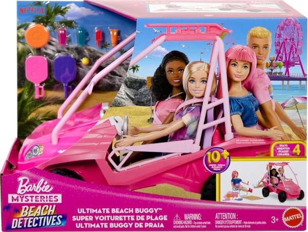 Barbie Ultimate Buggy De Praia Rosa Mattel - JFV68