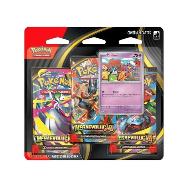 Pokémon TCG Triplo Megaevolução Drifloon Copag