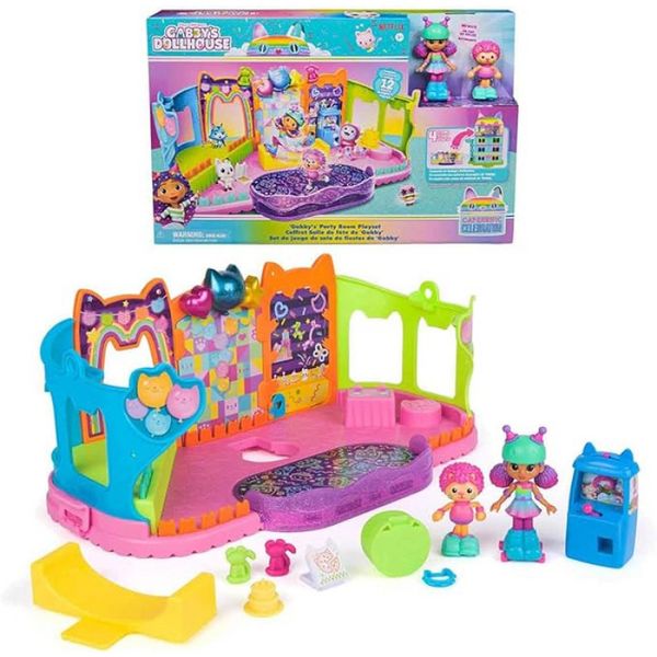 GABBYS DOLLHOUSE FESTA NO SÓTÃO - PLAYSET CELEBRAÇÃO - SUNNY