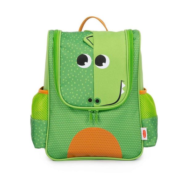 Mochila Escolar Tiny Love Safari Crocodilo Verde Único