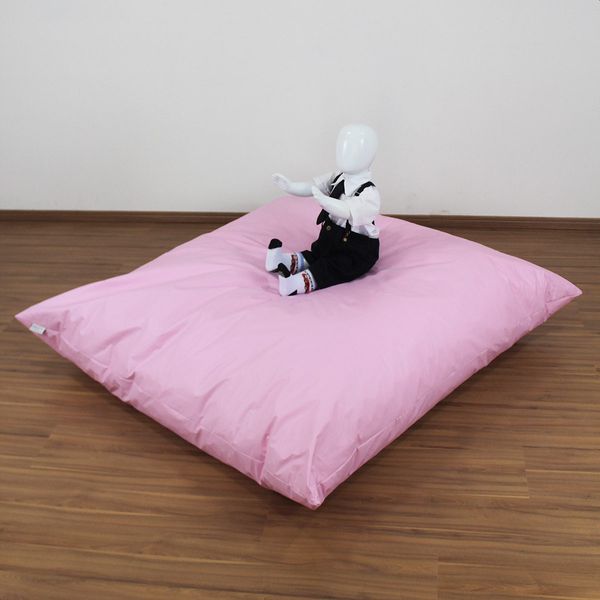 Almofadão Espumado Infantil Gigante 1m40 x 15cm escolha a cor Rosa