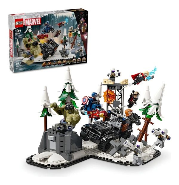 Lego 76291 Marvel Vingadores Unidos: Era De Ultron -613 peças