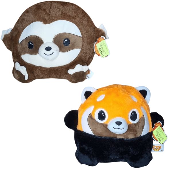 Pelúcia Animais Bolinha - Modelos Sortidos - BBR Toys