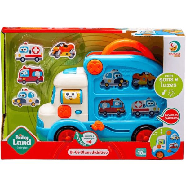 Brinquedo Primeira Infância Bi Bi Blum Didático - Baby Land - Cardoso