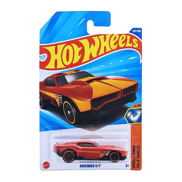 Carrinho Hot Wheels Ravenger S/T Laranja 2025 Lote Q JBC14 4/10