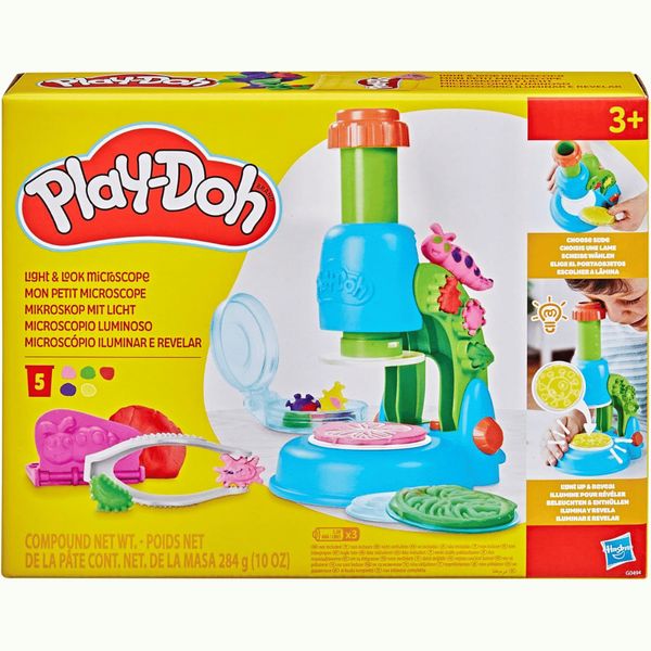 Massinha de Modelar Microscópio Iluminar e Revelar Play Doh - Hasbro
