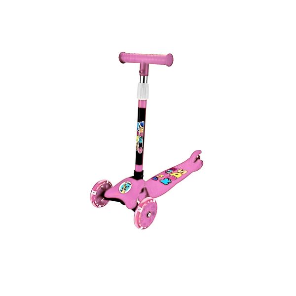 Patinete Scooter com Freio - Futuro ROSA BEBE