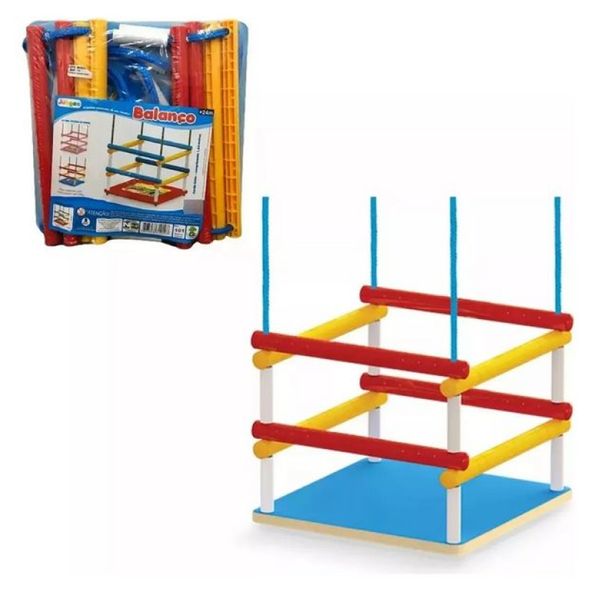 BALANCO MADEIRA INFANTIL AZUL - JUNGES