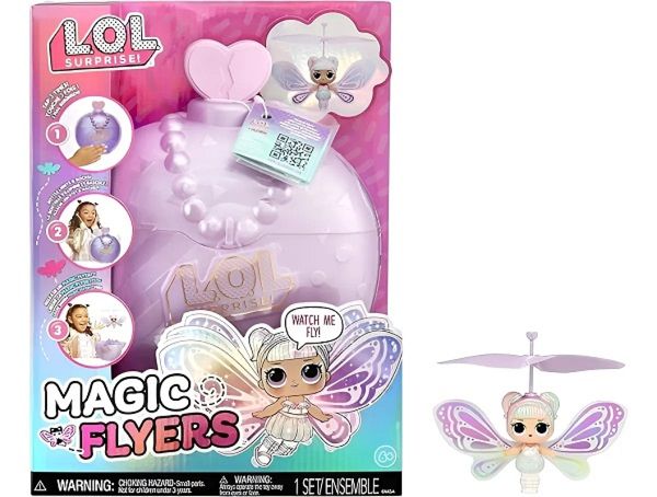 Boneca Lol Surprise L.O.L. Magic Flyers Sweetie Fly – Boneca voadora na sua mão - MGA