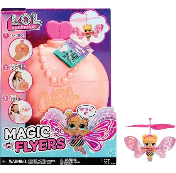 Boneca Lol Surprise L.O.L. Magic Flyers Flutter Star – Boneca voadora na sua mão - MGA