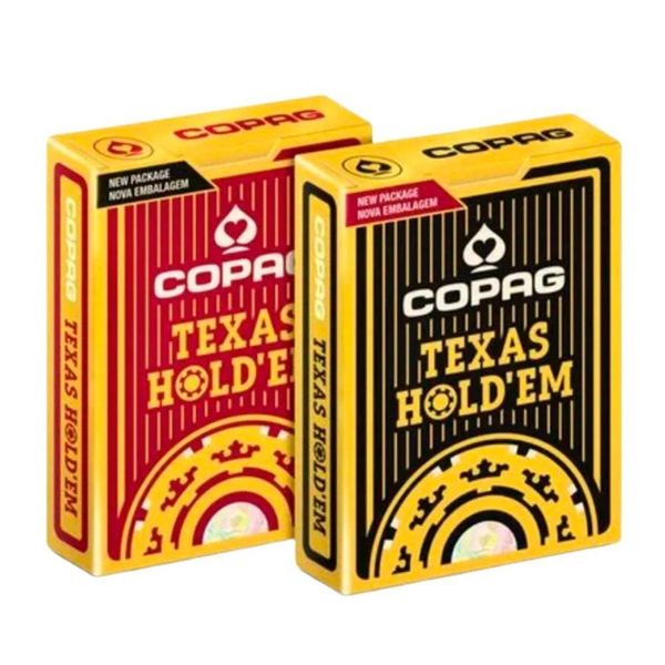 Kit Baralho 100% Plástico Texas Holdem - Copag
